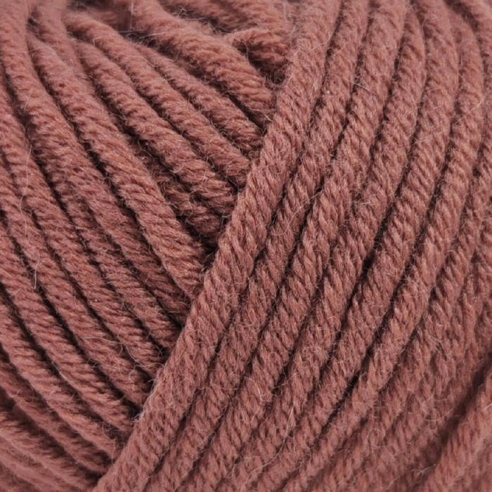 19034 Пряжа Lana Gatto Maxi Soft, 50г - 90м, коричневий, 100% меринос екстрафайн