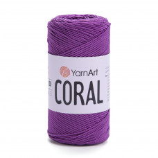 1906 Пряжа Coral 200гр - 200м (фіолетовий). YarnArt