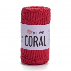 1907 Пряжа Coral 200гр - 200м (червоний). YarnArt