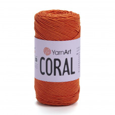 1908 Пряжа Coral 200гр - 200м (помаранчевий). YarnArt