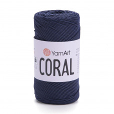 1910 Пряжа Coral 200гр - 200м (темно-синій). YarnArt