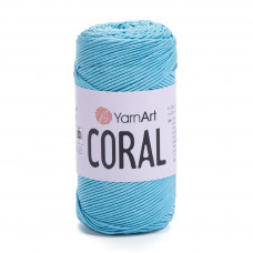 1911 Пряжа Coral 200гр - 200м (блакитний). YarnArt