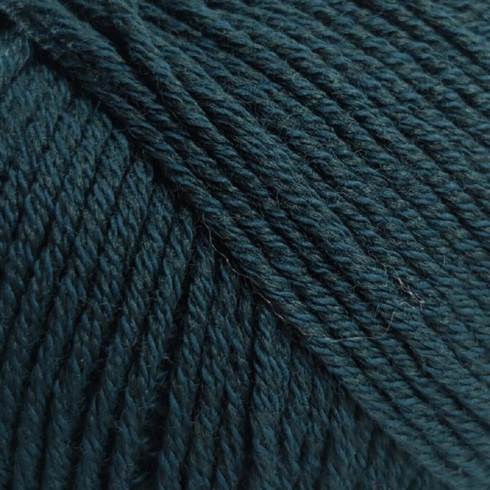 19994 Пряжа Lana Gatto Merinocot, 50г - 125м, темно-смарагдовий, 53% мериносова вовна екстрафайн, 47% бавовна