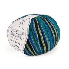 2 Пряжа Campolmi Filati Svezia Fantasie, 100г - 250м, мультіколор, 50% вовна, 25% акрил