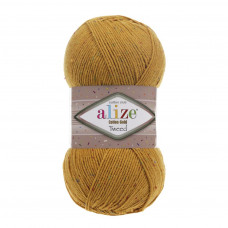 2 Пряжа Cotton Gold Tweed 100гр - 330м (Гірчичний) Alize(Знятий з виробництва)