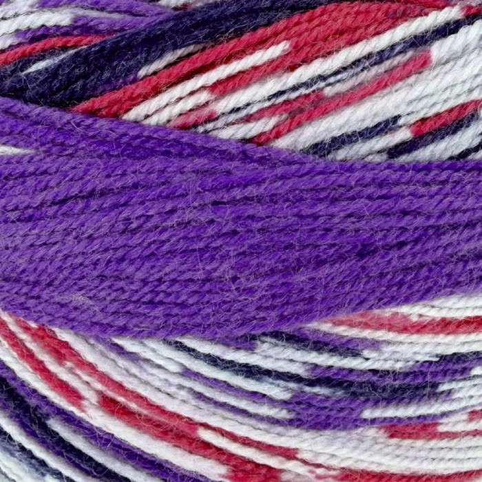 2 Пряжа Laines du Nord Christmas Socks, 100г - 420м, різнокольоровий, 75% вовна, 25% нейлон