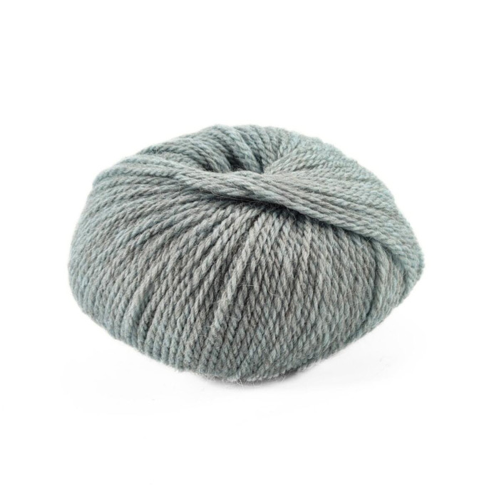 2 Пряжа Laines du Nord Merino Yak, 50г - 115м, шалфей, 15% альпака, 15% як, 70% вовна