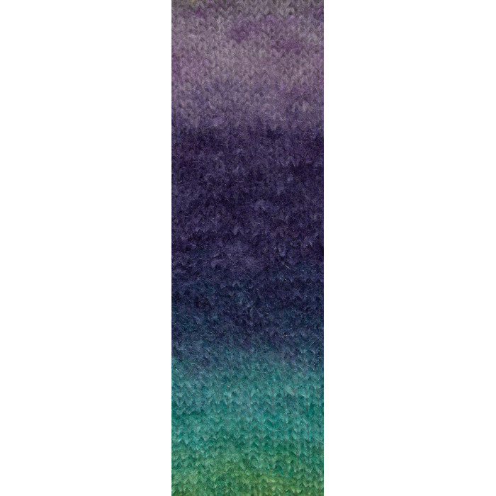 2 Пряжа Laines du Nord Mohair Trend Print, 50г - 115м, різнокольоровий, 63% мохер, 26% вовна, 11% нейлон