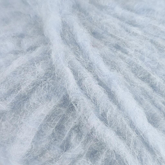 2 Пряжа Laines du Nord Piuma Alpaca,50г - 100м, світло-сірий, 55% альпака, 40% вовна, 5% нейлон