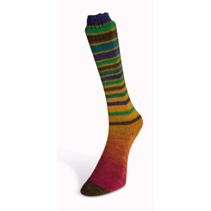 20 Пряжа Laines du Nord Infinity Sock, 100г - 420м, різнокольоровий, 75% вовна, 25% нейлон