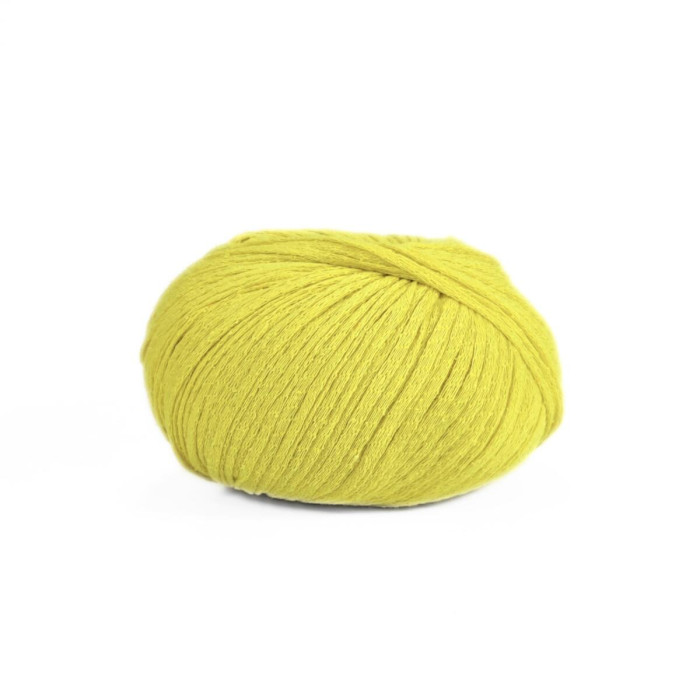 20 Пряжа Laines du Nord Luxury Silk, 50г - 135м, лимонний, 100% шовк