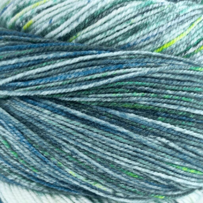 20 Пряжа Laines du Nord Paint Gradient Sock, 100г - 420м, різнокольоровий, 75% вовна, 25% нейлон