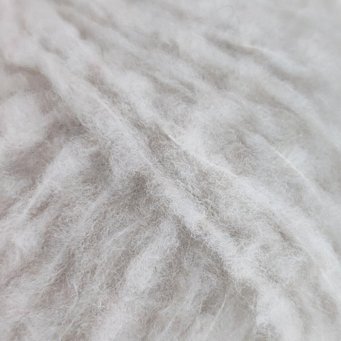 20 Пряжа Laines du Nord Piuma Cashmere, 25г - 75м, світло-сірий, 75% вовна, 16% кашемір, 9% нейлон