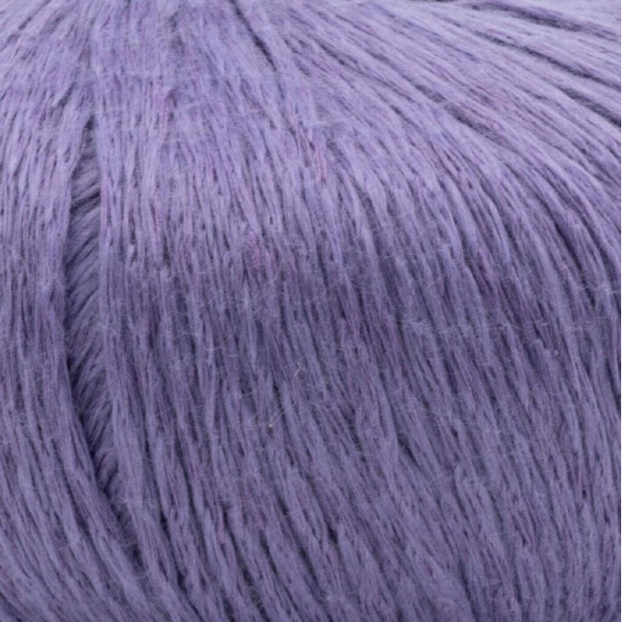 20 Пряжа Laines du Nord Soft Lino, 50г - 135м, аметистовий, 80% льон, 20% бавовна