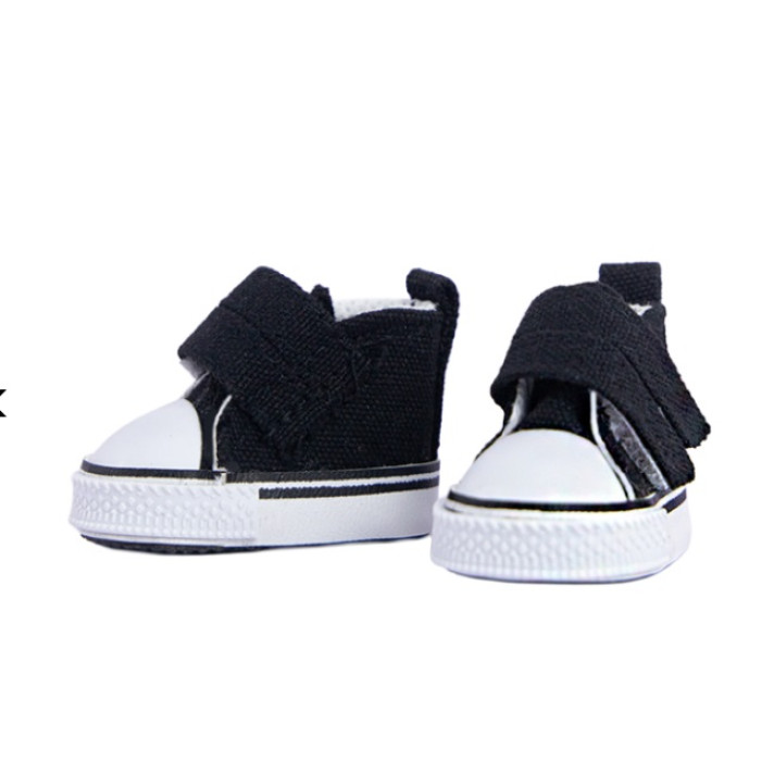 20 SHOES FOR AMIGURUMI (взуття для ляльок) 1 пара, чорні