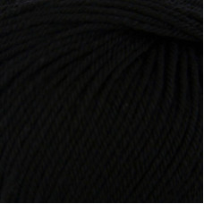 200 Пряжа Mondial BioLanaFine, 50г - 175м, чорний, 100% вовна