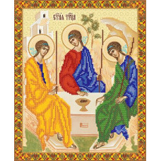 РИП-3-008 Ікона Святої Трійці. Марічка. Схема на тканині для вишивання бісером