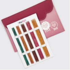 200643 KnitPro Набір шкарпеткових спиць Deluxe Dreamz - 15 см (довжина спиць)