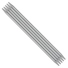 201-7/3,5-20 Addi Спиці шкарпеткові Sock 3,5 мм - 20 см, алюміній