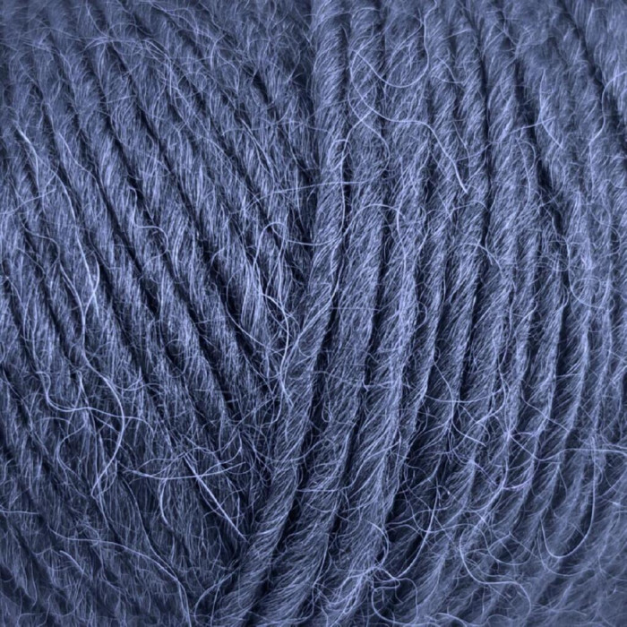 201 Пряжа Laines du Nord Andina, 50г - 175м, темно-синій, 50% альпака, 50% вовна