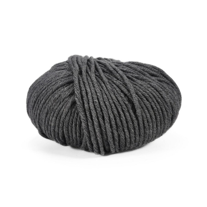 20206 Пряжа Lana Gatto Maxi Soft, 50г - 90м, темно-сірий, 100% меринос екстрафайн