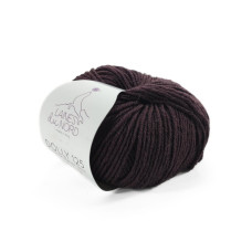 203 Пряжа Laines du Nord Dolly 125, 50г - 125м, каштановий, 100% вовна