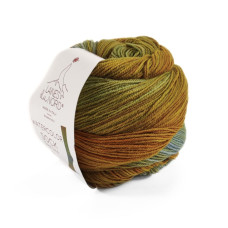 203 Шкарпеткова Пряжа Laines du Nord WaterColor Sock, 100г - 420м, різнокольоровий, 75% вовна, 25% нейлон