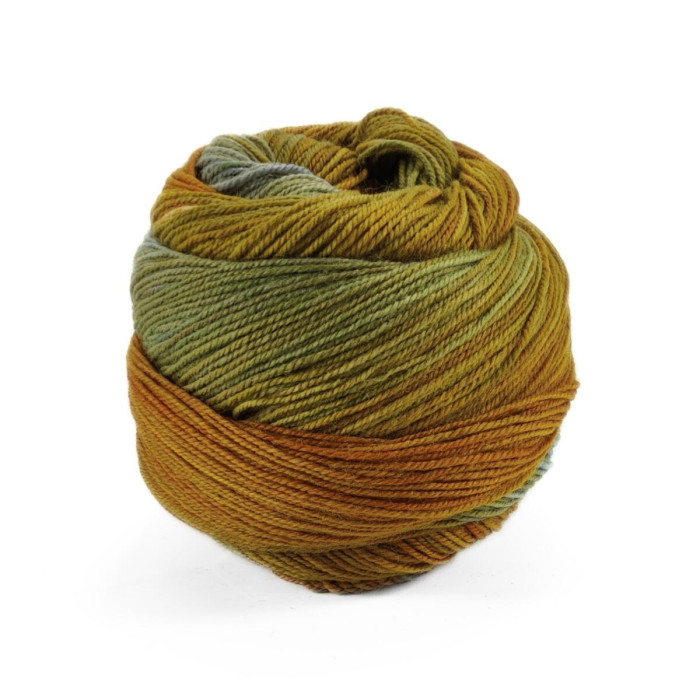 203 Шкарпеткова Пряжа Laines du Nord WaterColor Sock, 100г - 420м, різнокольоровий, 75% вовна, 25% нейлон