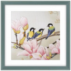 2030844 Xiu Crafts Набір для вишивки рахунковим хрестиком - Весна приходить, Aida14