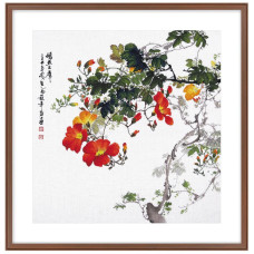 2031801 (2801201) Xiu Crafts Набір для вишивки рахунковим хрестиком - Літній вітерець 51x52 см, Aida 16