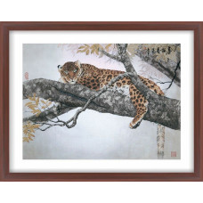 2032101 Xiu Crafts Набір для вишивки рахунковим хрестиком - Провісник добрих новин 67х49,5 см, Aida 14 ct (канва з фоном)