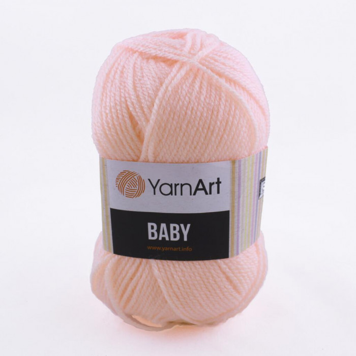 204 Пряжа Baby 50гр - 150м (Персиковий) YarnArt