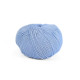 204 Пряжа Laines du Nord Baby Soft, 50г - 135м, блакитний, 50% бавовна органічна, 50% cоєві волокна