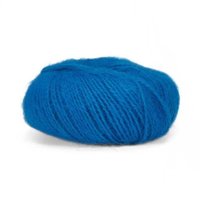 206 Пряжа Mondial Dolce Mohair, 50г - 150м, синій, 60% кід мохер, 40% акрил