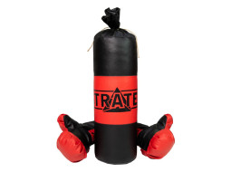 2074 Боксерський набір червоно-чорний маленький. Strateg