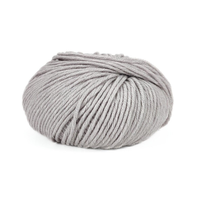 20741 Пряжа Lana Gatto Maxi Soft, 50г - 90м, попелясто-сірий, 100% меринос екстрафайн