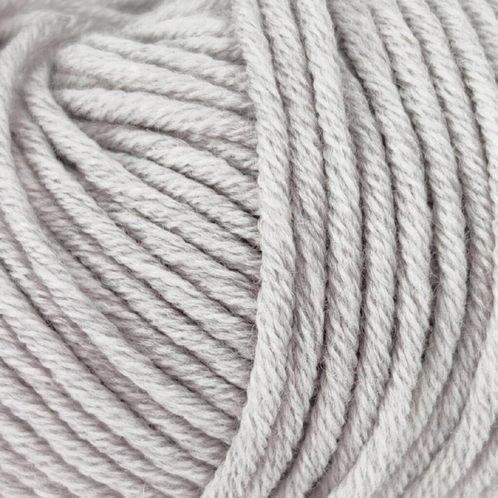 20741 Пряжа Lana Gatto Maxi Soft, 50г - 90м, попелясто-сірий, 100% меринос екстрафайн