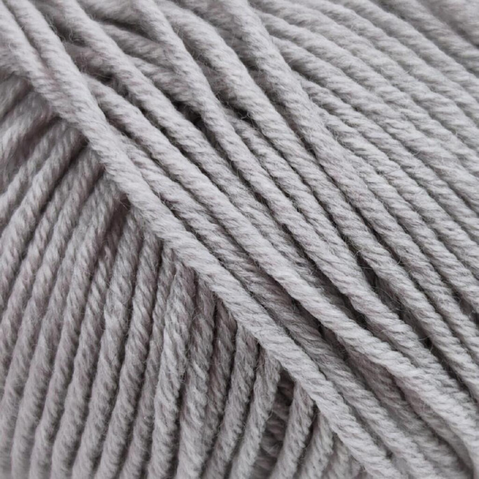 20741 Пряжа Lana Gatto Super Soft, 50г - 125м, світло-сірий, 100% меринос екстрафайн
