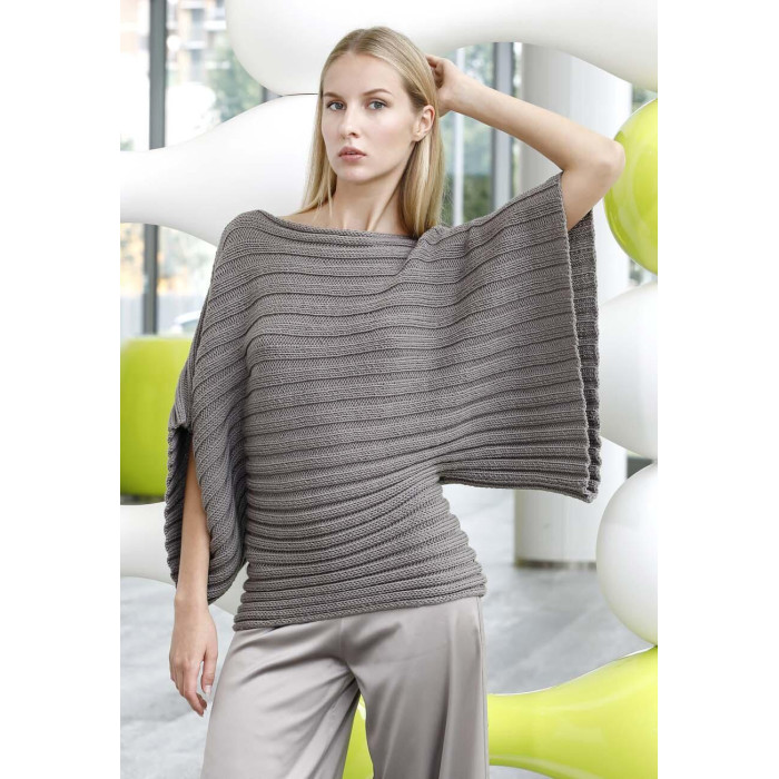 20742 Пряжа Lana Gatto Super Soft, 50г - 125м, сірий, 100% меринос екстрафайн