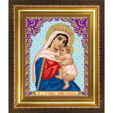 VIA4208 Образ Пресвятої Богородиці Отчаяных Єдина Надія. ArtSolo. Схема на тканині для вишивання бі
