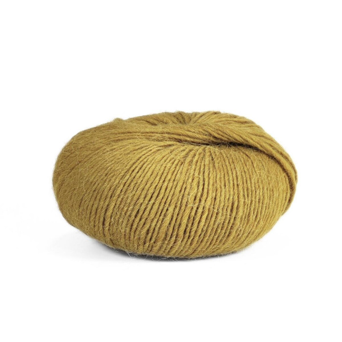 208 Пряжа Laines du Nord Andina, 50г - 175м, оливковий, 50% альпака, 50% вовна