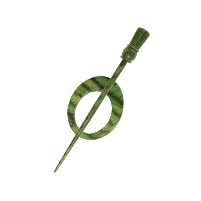20839 Затиск для шалі Omega Symfonie MISTY GREEN Shawl Pins with Sticks KnitPro