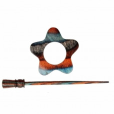 20871 Затиск для шалі Garnet Symfonie Azure Charm Shawl Pins with Sticks KnitPro