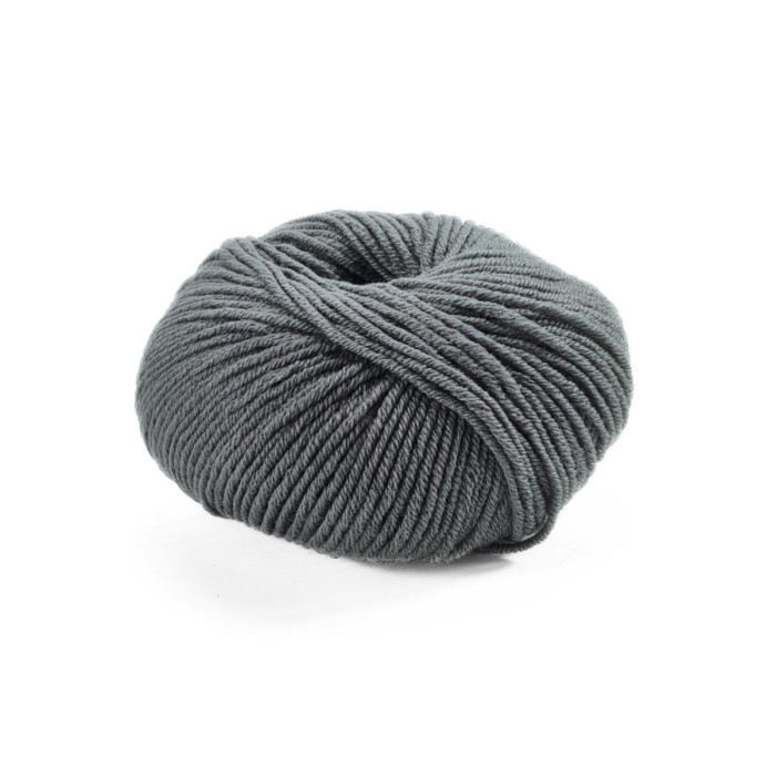 209 Пряжа Laines du Nord Dolly 125, 50г - 125м, сталевий, 100% вовна