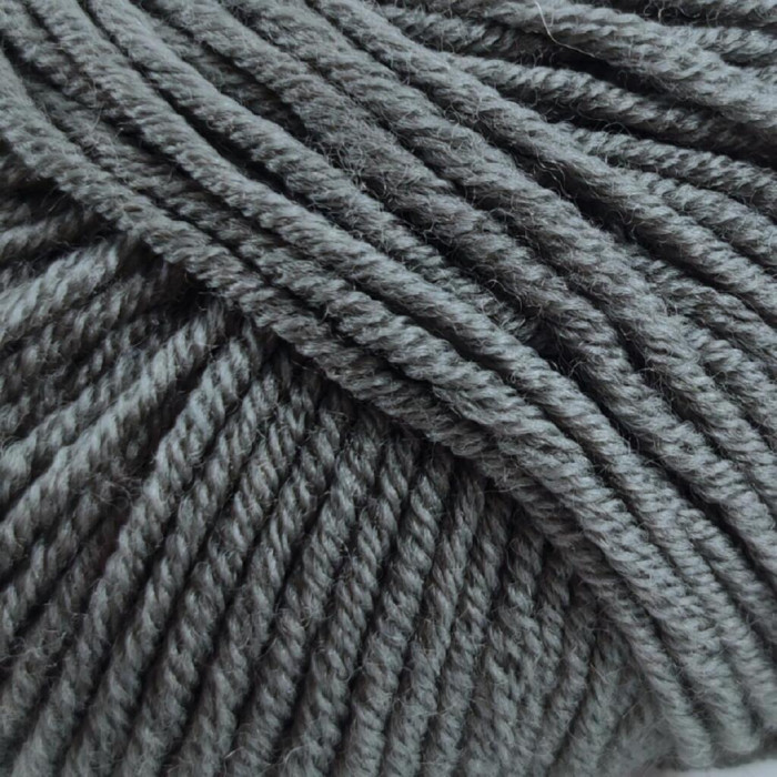 209 Пряжа Laines du Nord Dolly 125, 50г - 125м, сталевий, 100% вовна