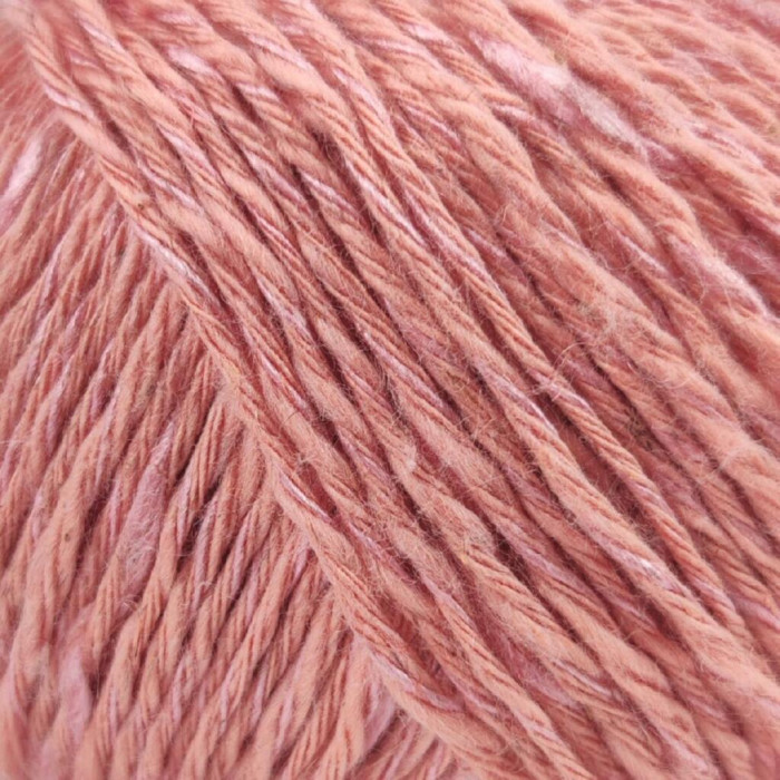 21 Пряжа Adriafil Fiordiloto, 50г - 115м, рожевий, 23% льон, 57% бавовна, 20% віскоза