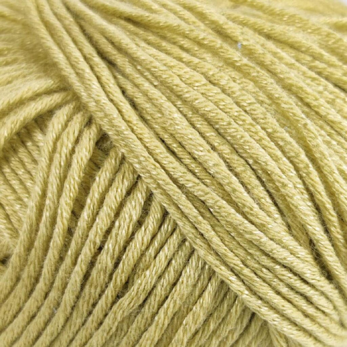 21 Пряжа Laines du Nord Baby Soft, 50г - 135м, оливковий, 50% бавовна органічна, 50% cоєві волокна