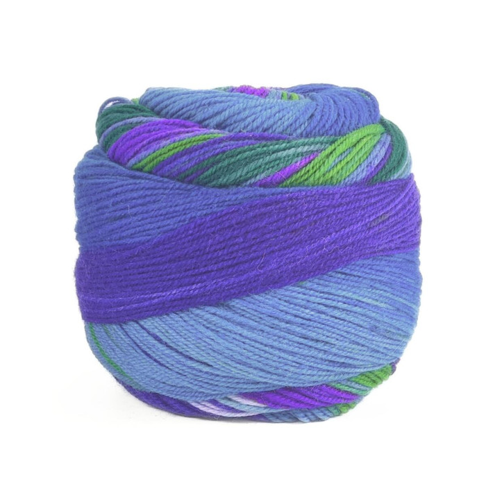 21 Пряжа Laines du Nord Infinity Sock, 100г - 420м, різнокольоровий, 75% вовна, 25% нейлон