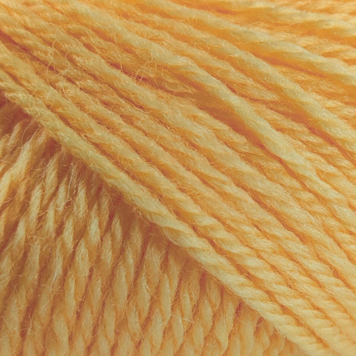 21 Пряжа Laines du Nord Mercerized Merino, 50г - 125м, жовтий, 100% вовна