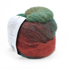 21 Пряжа Laines du Nord Poema Alpaca, 100г - 400м, різнокольоровий, 40% альпака, 40% шерсть, 20% нейлон